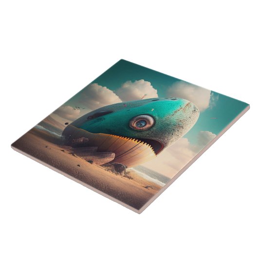 Strange Whale Fliese (Seite)