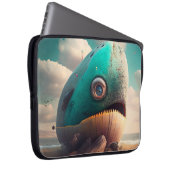 Strange Whale Laptopschutzhülle (Vorne Rechts)