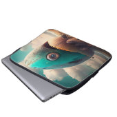 Strange Whale Laptopschutzhülle (Vorne Knopf)