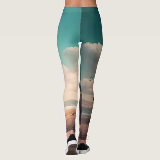 Strange Whale Leggings (Rückseite)