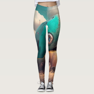 Strange Whale Leggings