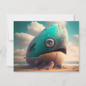 Strange Whale Mitteilungskarte (Vorderseite)