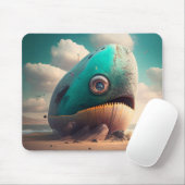 Strange Whale Mousepad (Mit Mouse)
