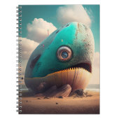 Strange Whale Notizblock (Vorderseite)