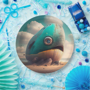 Strange Whale Pappteller
