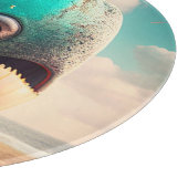 Strange Whale Schneidebrett (Ecke)
