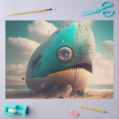Strange Whale Seidenpapier (Basteln)