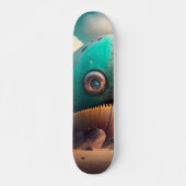 Strange Whale Skateboard (Vorne)
