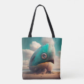 Strange Whale Tasche (Rückseite)