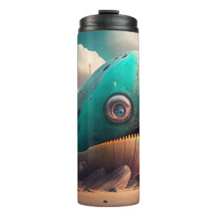 Strange Whale Thermosbecher