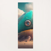 Strange Whale Yogamatte (Rückseite)