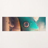 Strange Whale Yogamatte (Vorderseite (Horizontal))