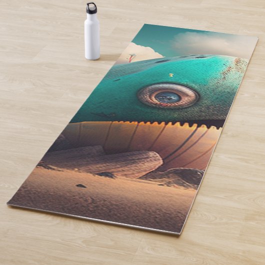 Strange Whale Yogamatte (Beispiel)