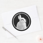 Strange White Bunny Sticker (Umschlag)