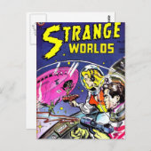 Strange Worlds Comic Book Postkarte (Vorne/Hinten)