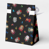 Strangeling Fairies & Butterflies (schwarz) Geschenkschachtel (Rückseite)