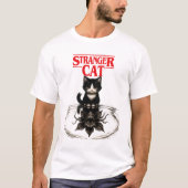 stranger cat T-Shirt (Vorderseite)