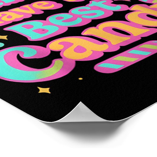 Stranger haben die besten Bonbons Poster (Ecke)