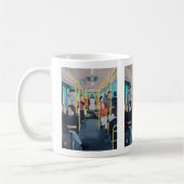Stranger on the Bus Painting by Alfred Fox Kaffeetasse (Links)