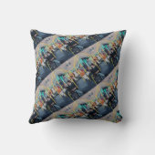 Stranger on the Bus Painting by Alfred Fox Kissen (Rückseite)