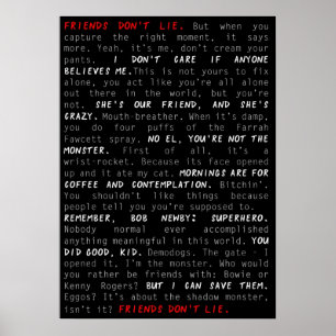 Stranger Quotes Poster