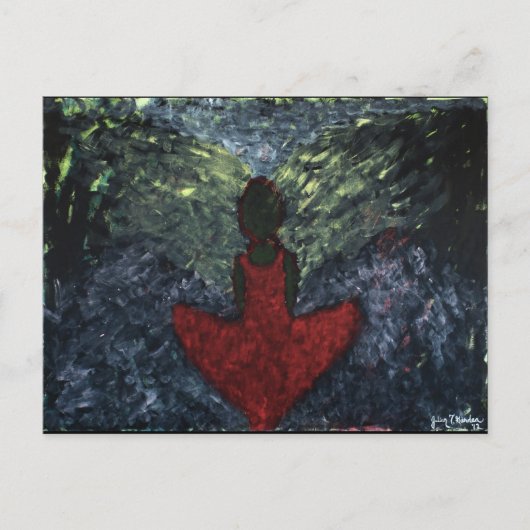 "Stranger Red" - Postkarte (Vorderseite)