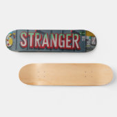 Stranger Skateboard Deck (Horizontal)