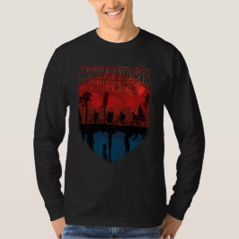 Stranger Things Group Shot Mindflayer Trail T-Shirt