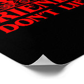 Stranger Things Group Shot Red Friends Don't Lie Poster (Ecke)