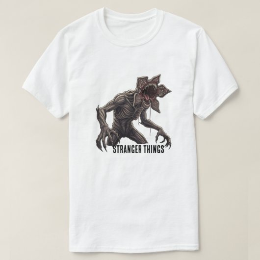 Stranger Things Monster | Horror Graphic T-Shirt (Design vorne)