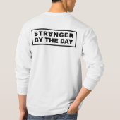 Strangerium lange Hülse T T-Shirt (Rückseite)