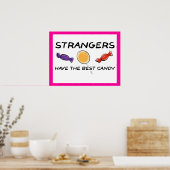 Strangers Best Candy Funny Poster (Küche)