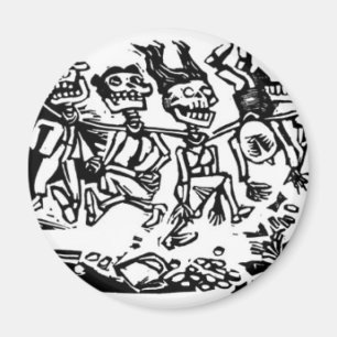"Strangler Calaveras" circa MEXIKO 1942 Magnet