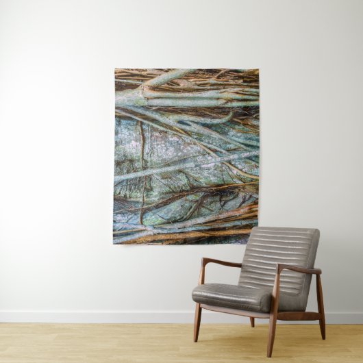 Strangler Fig Abstrakt Wandteppich (Beispiel)