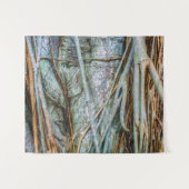 Strangler Fig Abstrakt Wandteppich (Vorderseite (Horizontal))