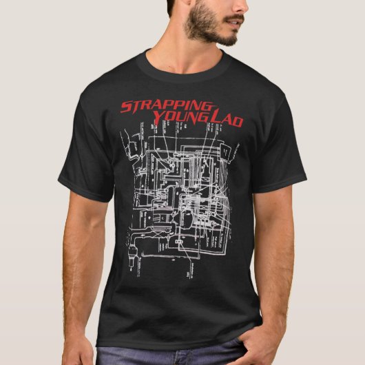Strapping Young Lad Classic T-Shirt (Vorderseite)