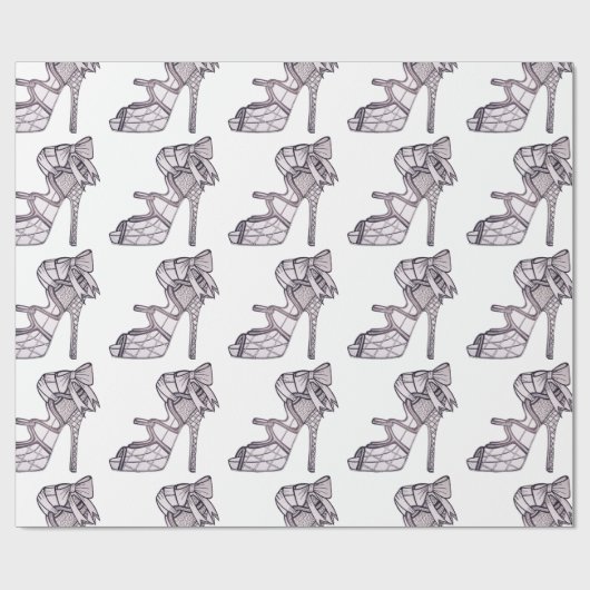 Strappy Absatz-Packpapier Geschenkpapier (Flach)