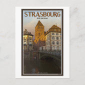 Strasboug - Ill River und St Thomas Postkarte (Vorderseite)
