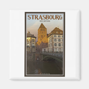 Strasboug - kranker Fluss und St Thomas Magnet