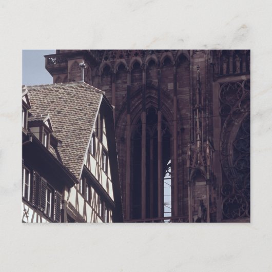 Strasbourg Cathedral Postkarte (Vorderseite)