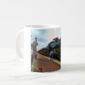 Strasburg Eisenbahn Kaffeetasse (Vorderseite Links)
