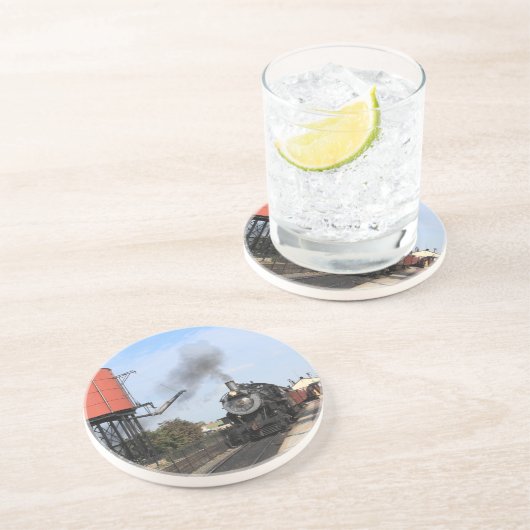 Strasburg Eisenbahn Sandstein Untersetzer (Seite)