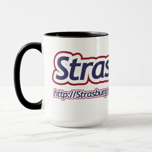 Strasburg Felsen! Tasse 15oz (Links)