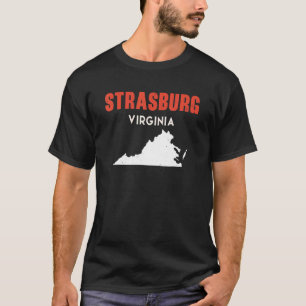 Strasburg Virginia USA Staat America Travel Jungfr T-Shirt