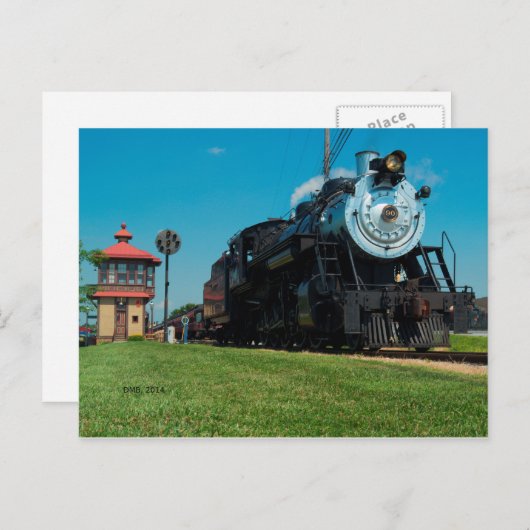 strasburger bahn #90 am J turm Postkarte (Vorne/Hinten)