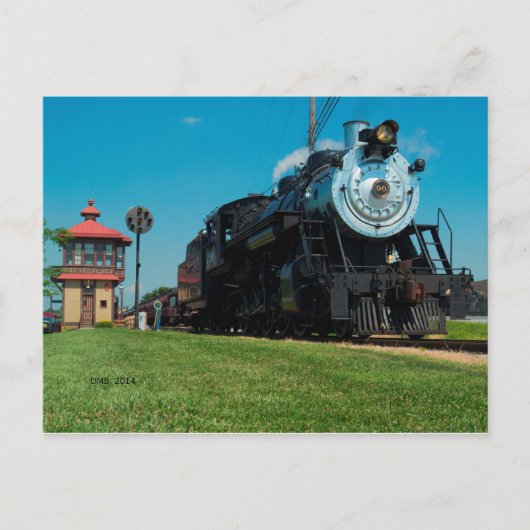 strasburger bahn #90 am J turm Postkarte (Vorderseite)