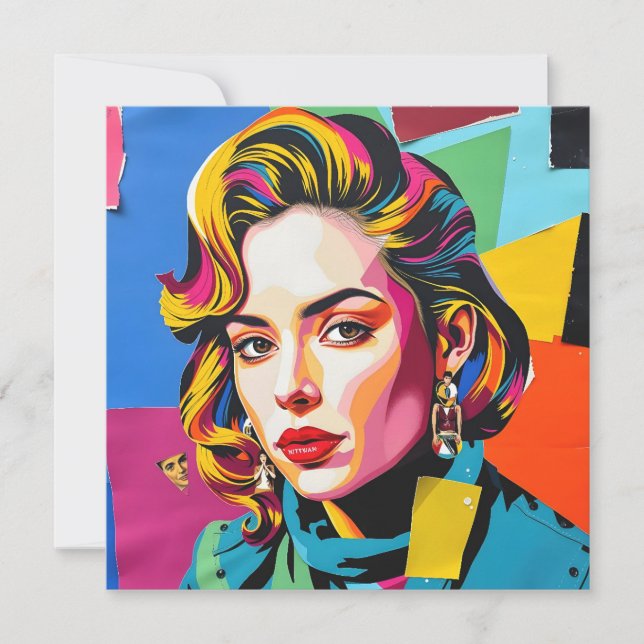 "Strasha" - Glanz Pop Collage Dream (Vorderseite)