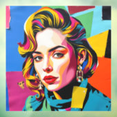 “Strasha” - Gloss Pop Collage Dream Fensteraufkleber (Blatt 3)