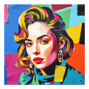 „Strasha“ - Gloss Pop Collage Dream Fotodruck
