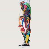 „Strasha“ - Gloss Pop Collage Dream Leggings (Links)